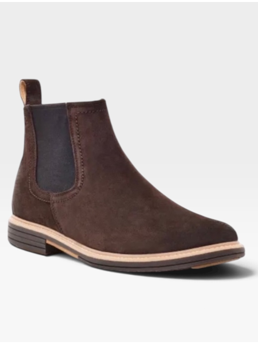 UGG Baldvin Men’s Chelsea Boots Brown Suede Leather Size 9